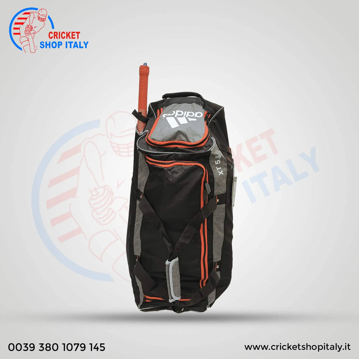 Adidas XT 5.0 Wheelie Kit Bag | Cricket Shop Italy