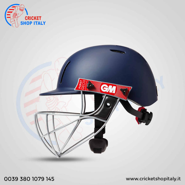 Gunn and Moore Purist Geo II Navy Junior Cricket Helmet 1