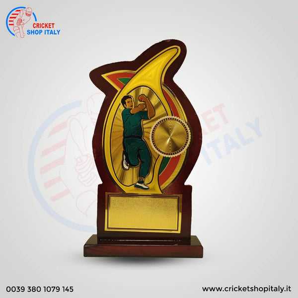 2023 Cricket Bowler Award Trophy 1